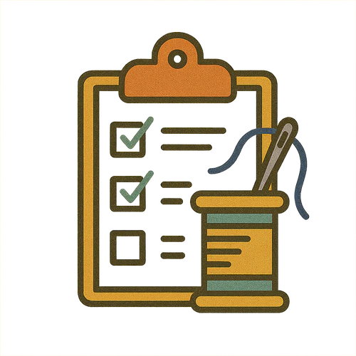 Sewing Projects Planner & Tracker